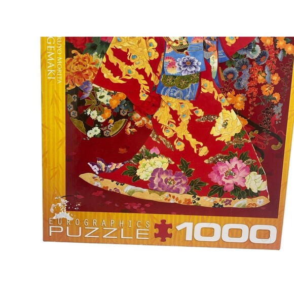 Eurographics 1000 Piece Jigsaw Puzzle Agemaki Japan Geisha Asian Haruyo Morita - Picture 4 of 16